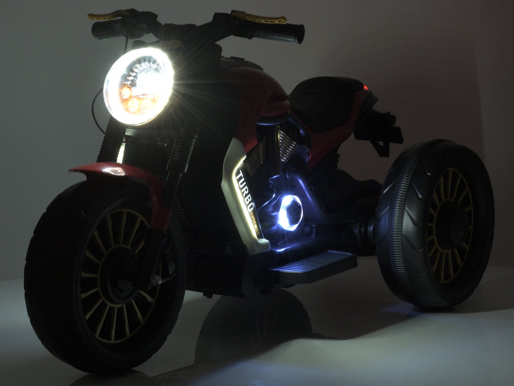 Детский электромотоцикл Bambi Racer M 5048EL-8, 2х25W, 1х12V/9AH, MP3, USB, Bluetooth, TF