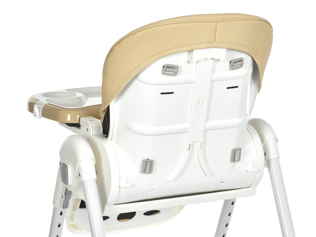 Детский стульчик для кормления Bambi M 5673 Beige, 8 положений высоты, 2 положения спинки, бежевый