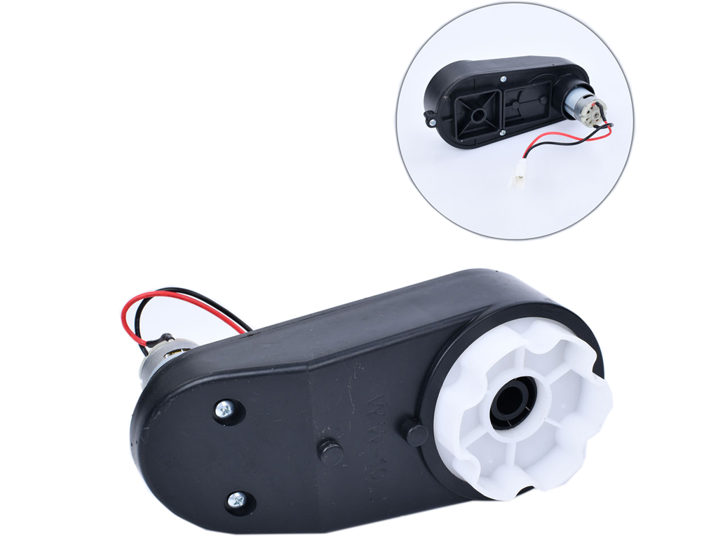 Редуктор у зборі з мотором до машини M 5726. M 5726-GEAR BOX (4WD)
