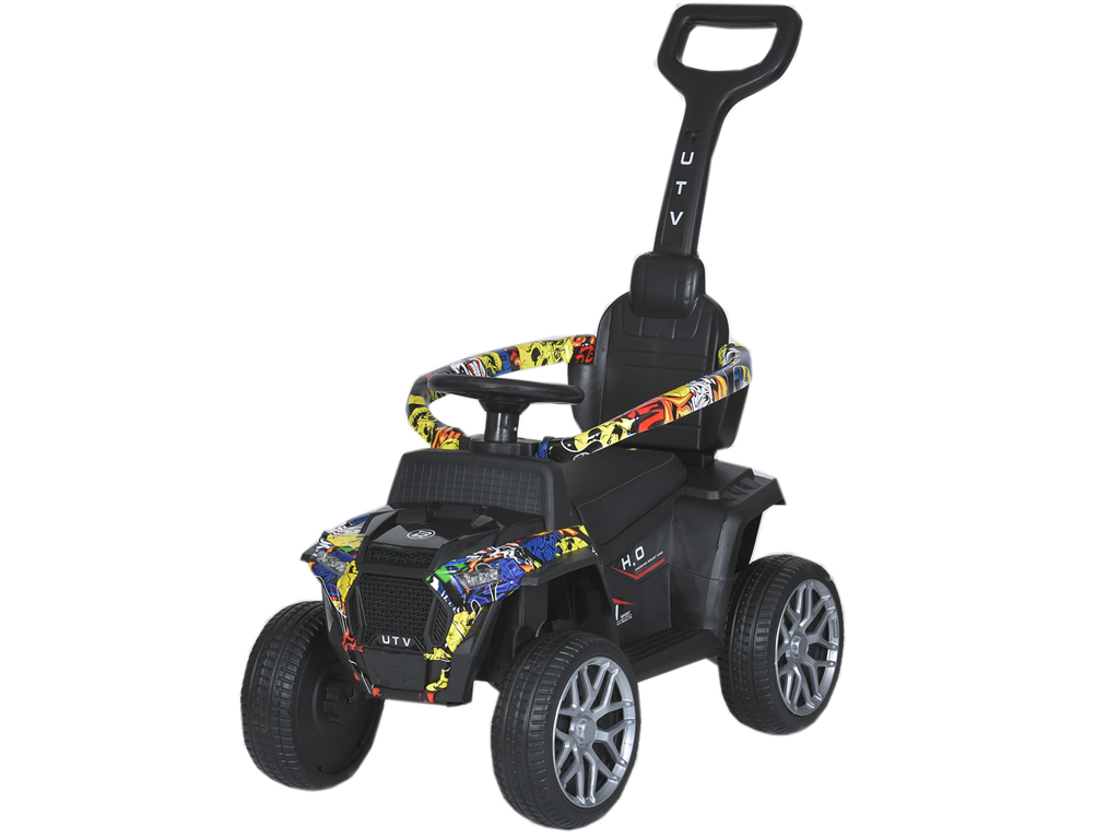 Каталка-толокар з батьківською ручкою 2в1. Bambi Racer  M 5731EL-6
