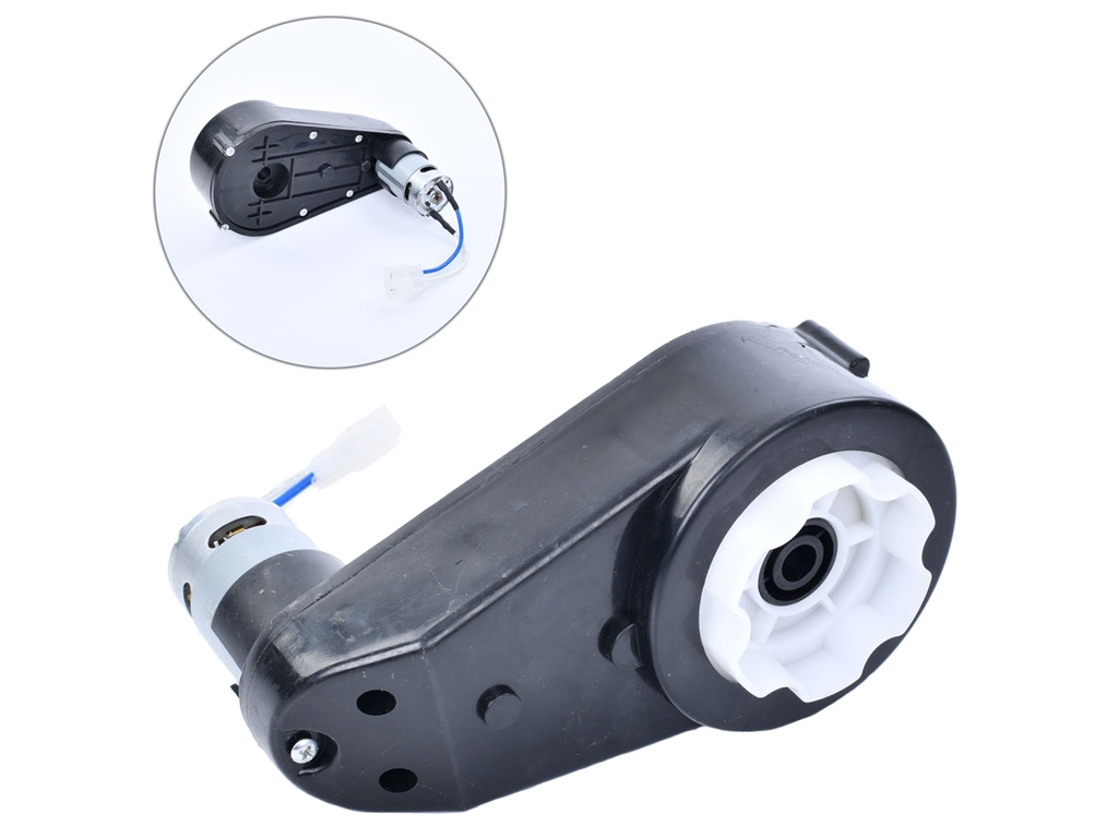 Редуктор у зборі з мотором до квадроциклу M 5775. M 5775-GEAR BOX