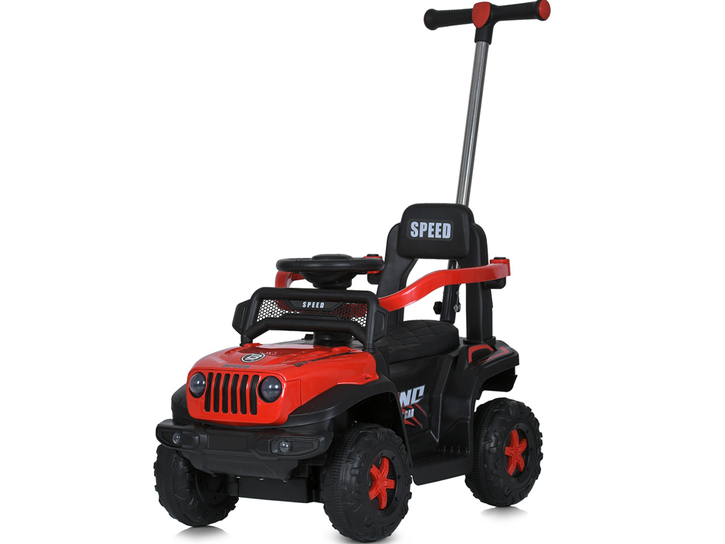 Каталка-толокар із батьківською ручкою Джип 3в1. Bambi Racer M 5789EBLR-3