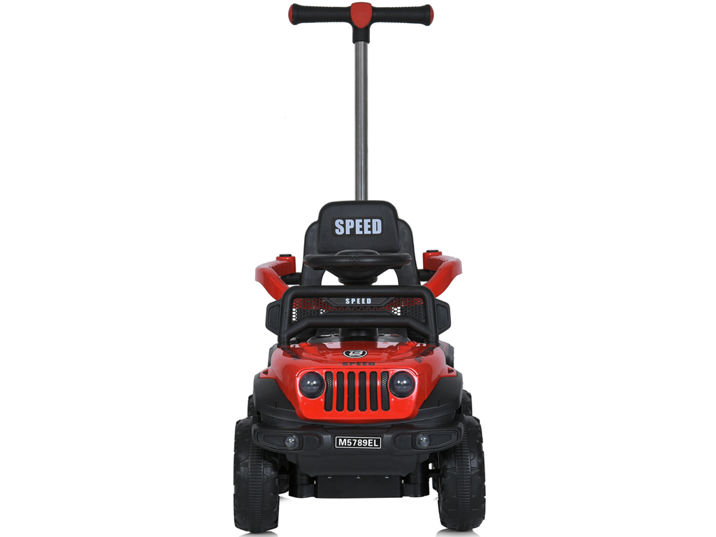 Каталка-толокар із батьківською ручкою Джип 3в1. Bambi Racer M 5789EBLR-3