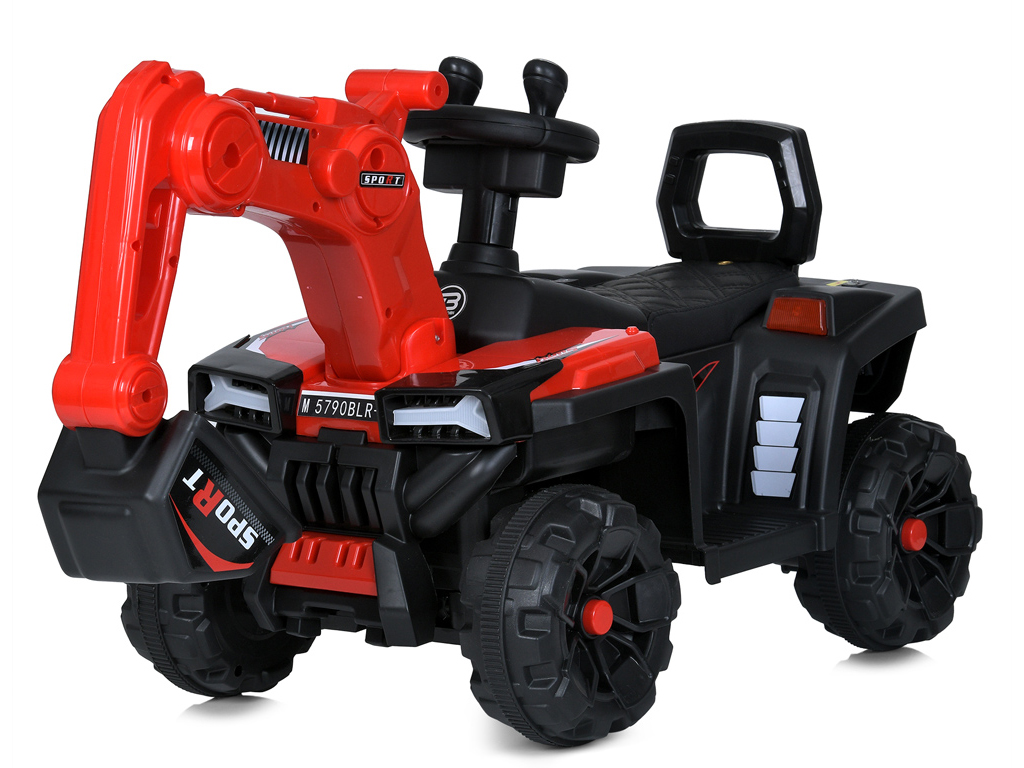 Детский электромобиль Трактор экскаватор. Bambi Racer M 5790BLR-3