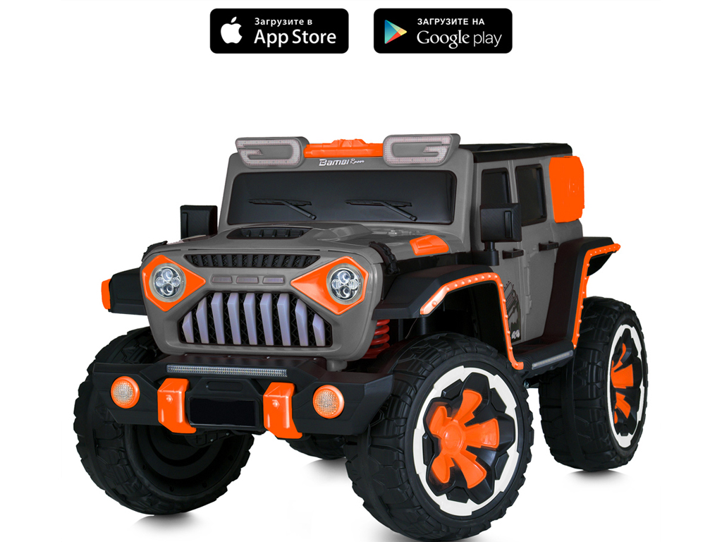 Детский электомобиль Джип. Bambi Racer M 5845EBLR-11