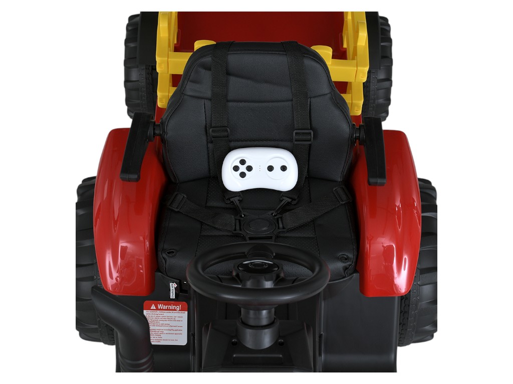 Трактор детский Bambi Racer, с прицепом, 2 мотора 35W, аккумулятор 12V9AH, MP3, USB, EVA-колеса