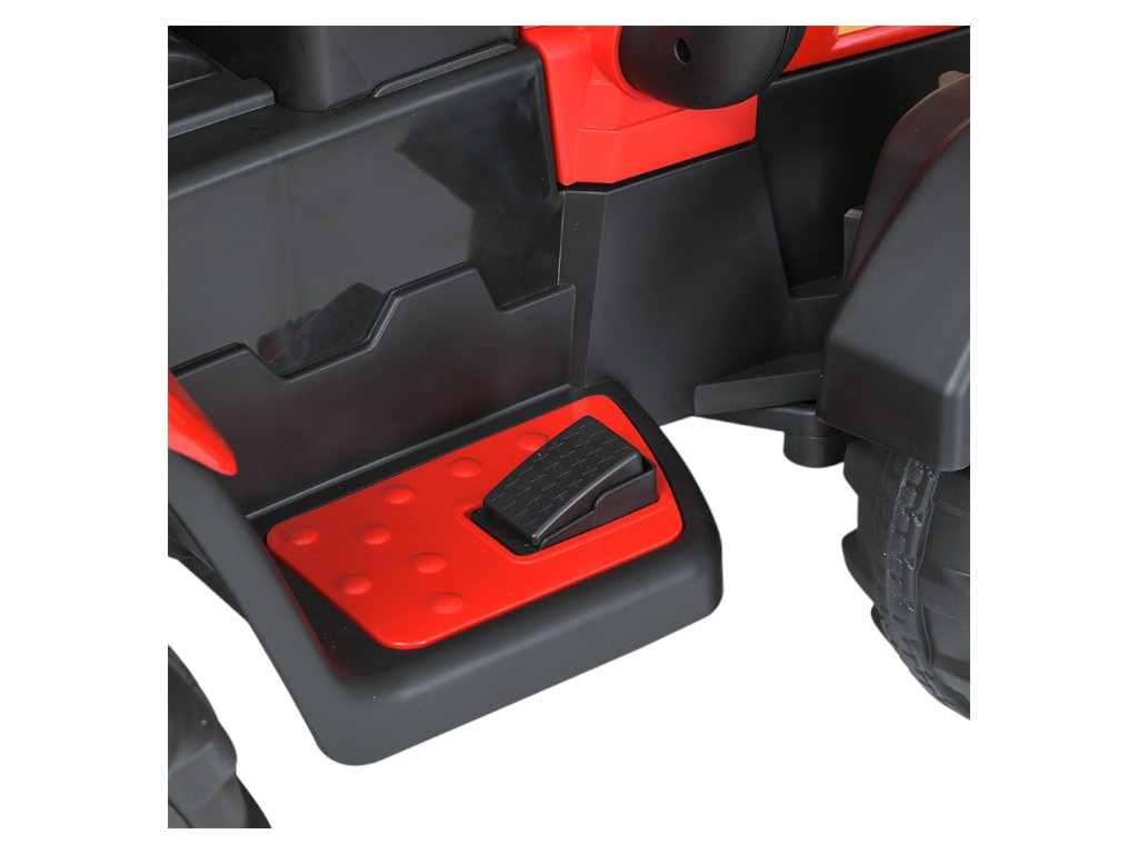 Трактор детский Bambi Racer, с прицепом, 2 мотора 35W, аккумулятор 12V9AH, MP3, USB, EVA-колеса