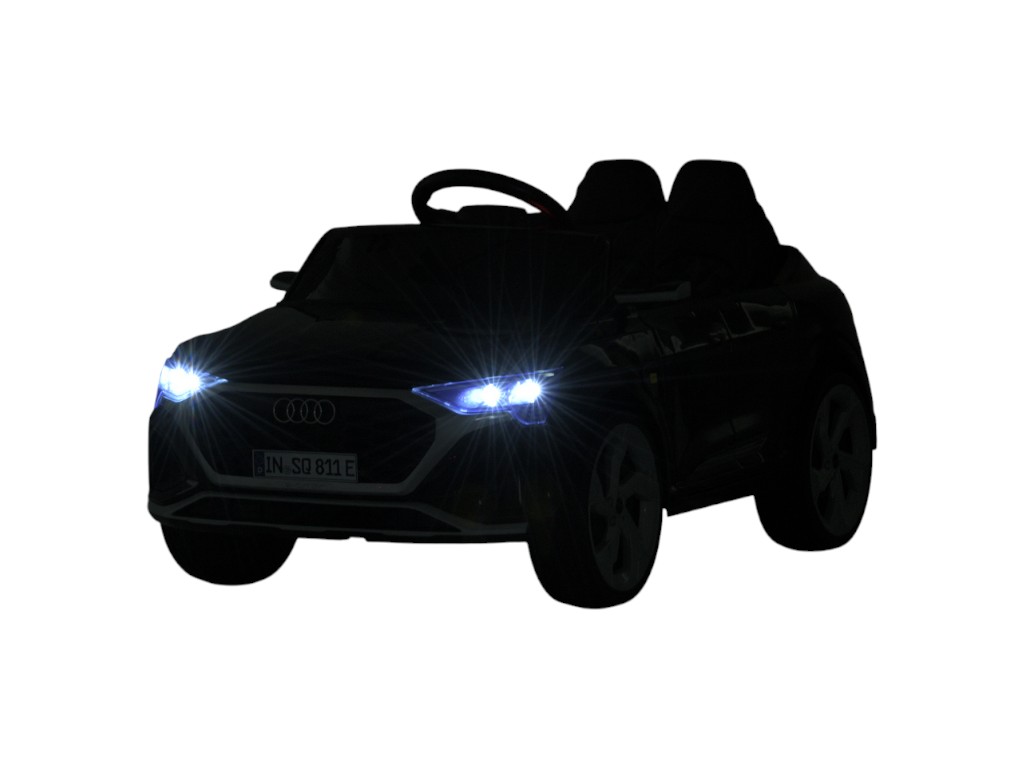 Дитячий електромобіль на радіокеруванні MP3, USB, Bluetooth, TF, EVA-колеса, музика, світло, шкіряне