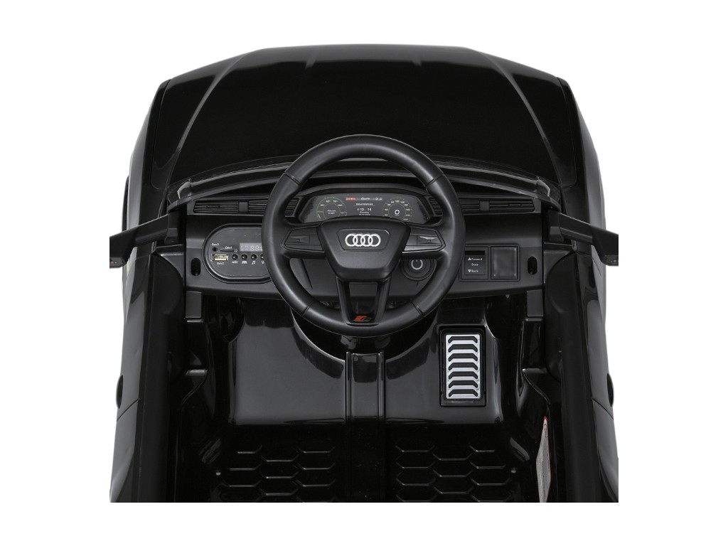 Дитячий електромобіль на радіокеруванні MP3, USB, Bluetooth, TF, EVA-колеса, музика, світло, шкіряне