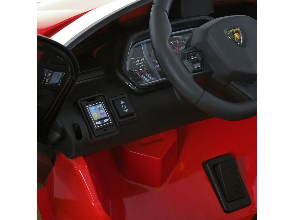 Детский электромобиль красный Lamborghini