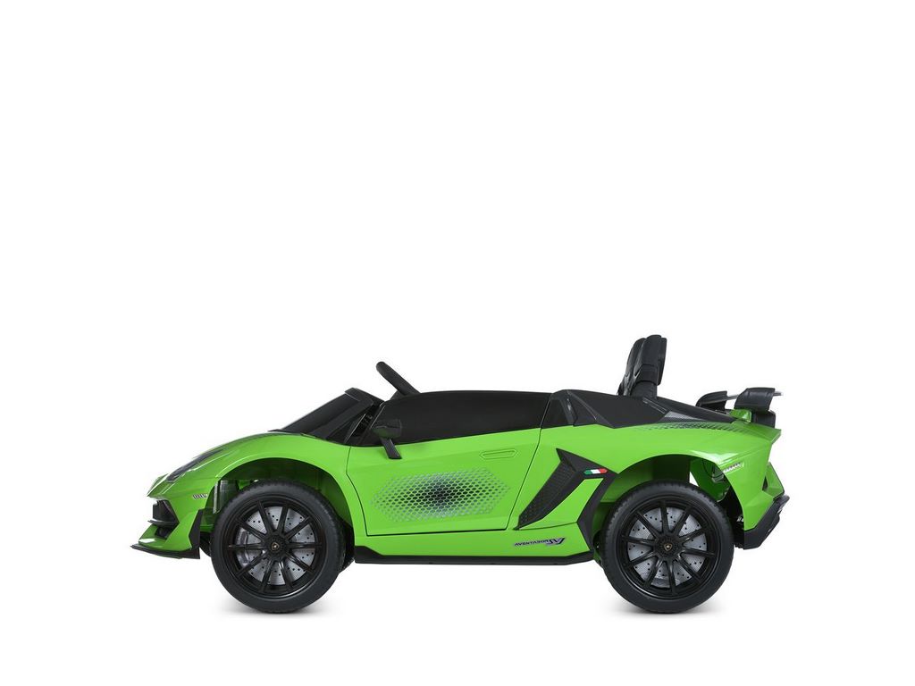 Детский электромобиль зеленый Lamborghini