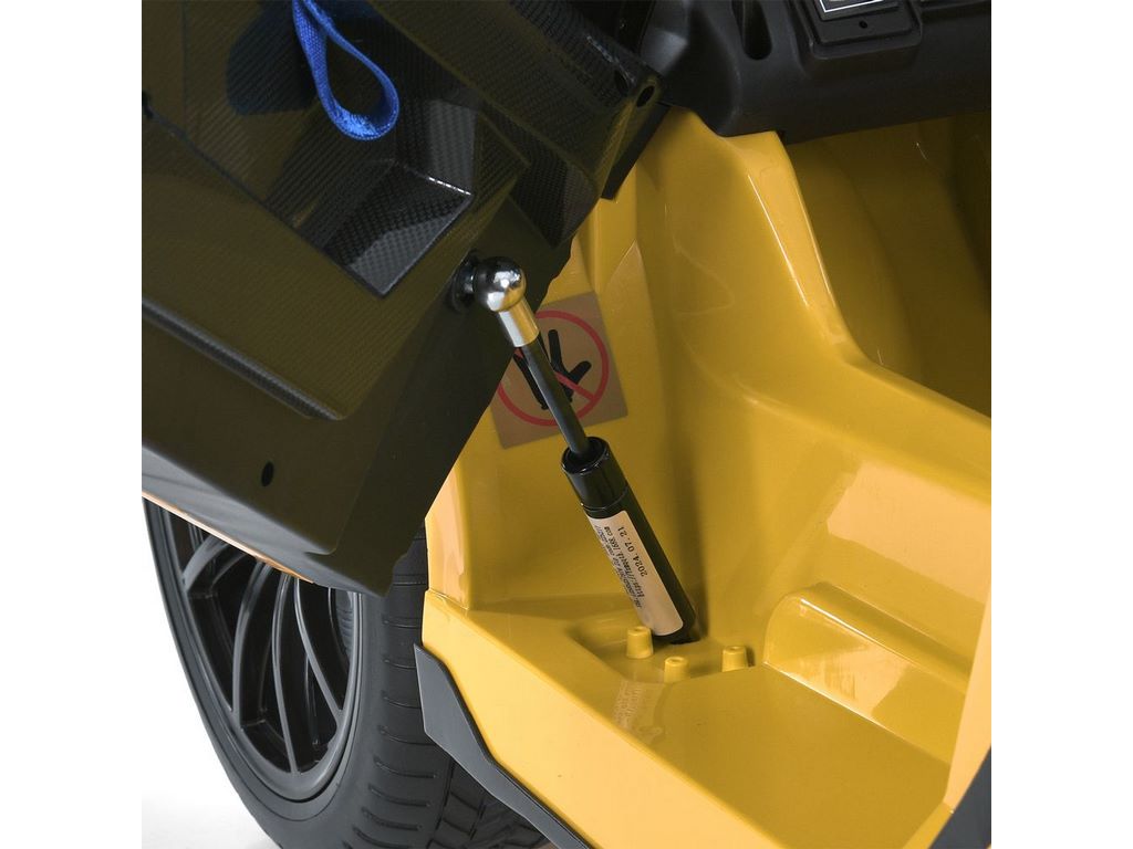 Дитячий електромобіль жовтий Lamborghini