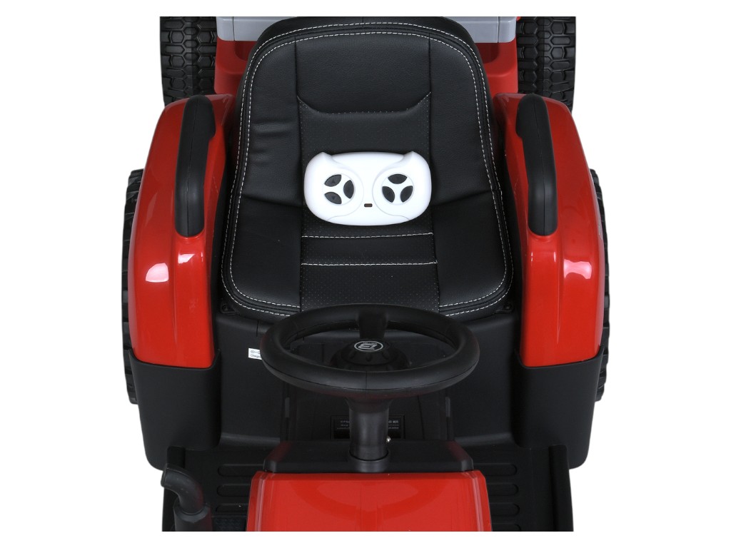 Трактор детский Bambi Racer, с прицепом, 2 мотора 45W, аккумулятор 12V7AH, MP3, USB, EVA-колеса, кра