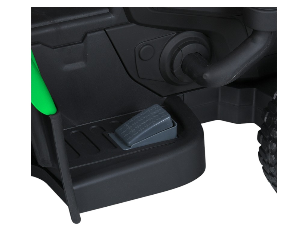 Трактор детский Bambi Racer, с прицепом, 2 мотора 45W, аккумулятор 12V7AH, MP3, USB, EVA-колеса, зел