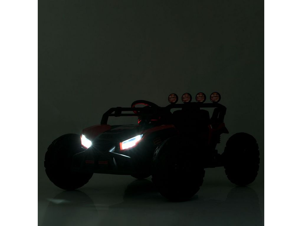 Дитячий електромобіль Баггі білий, Bambi Racer