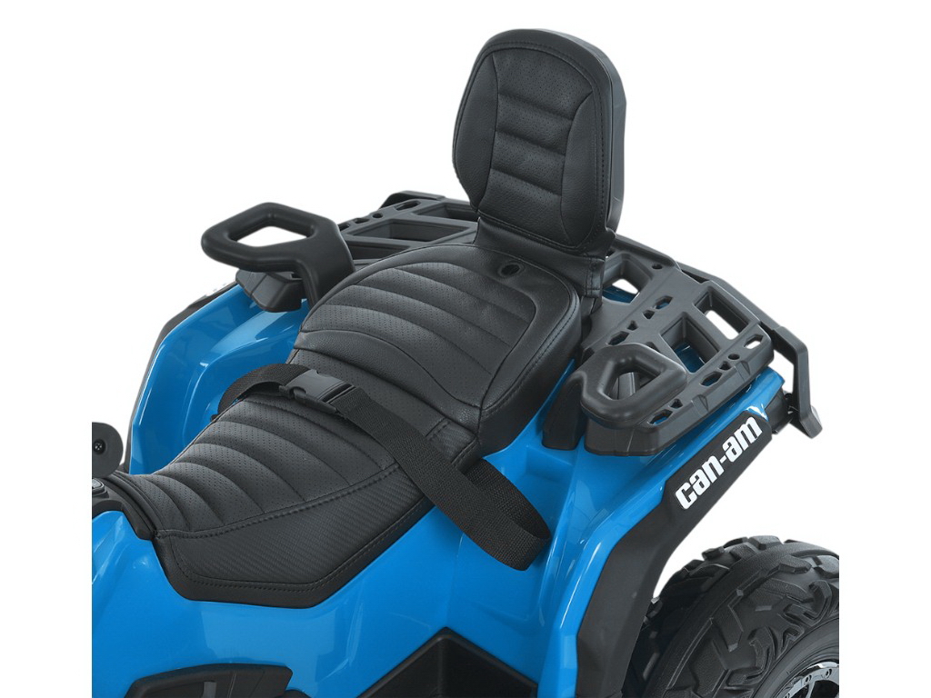 Квадроцикл электрический с пультом 2,4G M 6080EBLR-4, 113 см, свет и MP3, синий, Bambi