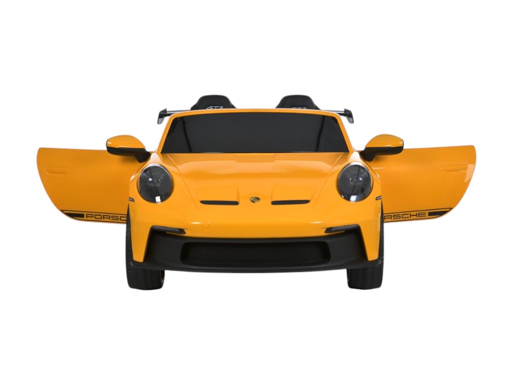 Электромобиль, M 6111AL-6 (24V), резиновые колеса, музыка и свет, желтый, Bambi Racer