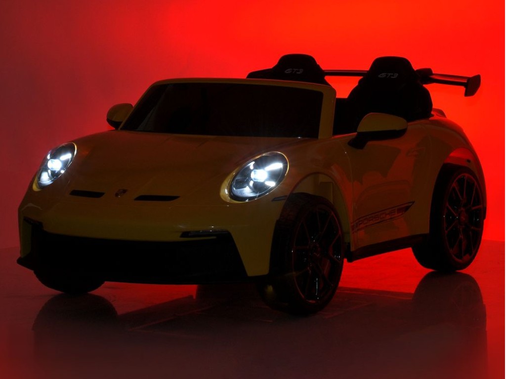 Электромобыль Porsche M 6111EBLR-1(24V) 2 мотора 320W, 1 акум 24V10AH, EVA, USB, SD, Blutooth, MP3