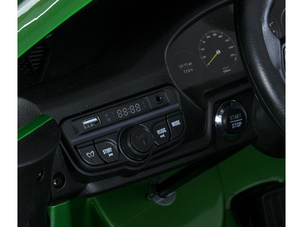 Электромобиль Porsche M 6111EBLRS-5(24V) 2 мотора 320W, 1 акум. 24V10AH, EVA, USB, SD, Blutooth, MP3