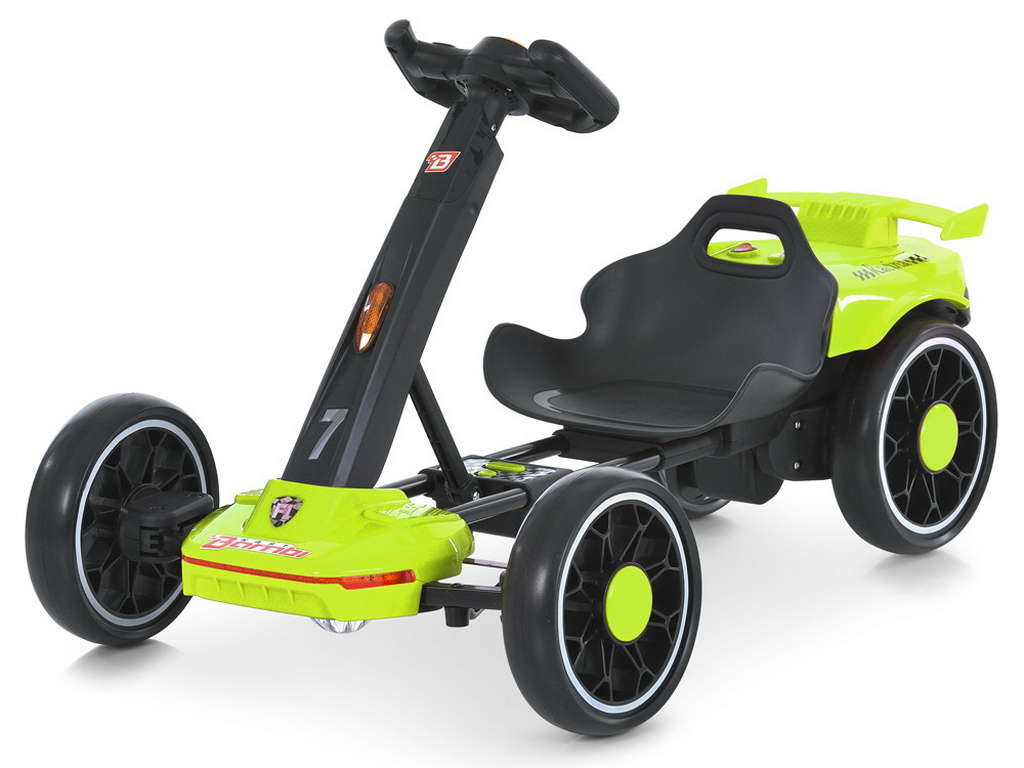 Электрокарт M 6145(A) EBR-5, 2 мотора 35W, Bluetooth, светло-зеленый, Bambi kart