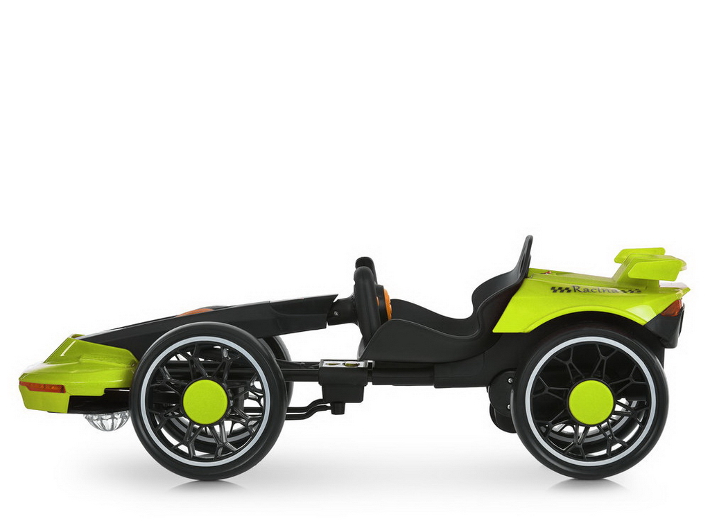Электрокарт M 6145(A) EBR-5, 2 мотора 35W, Bluetooth, светло-зеленый, Bambi kart