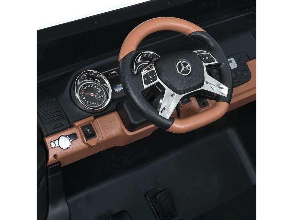 Детский электромобиль белый Mercedes-Benz Maybach
