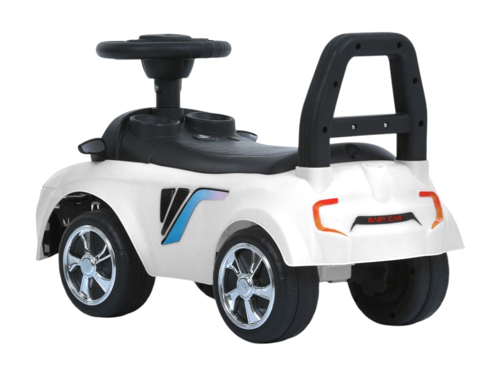 Толокар-каталка M 6155-1, музика, світло, білий, Bambi Racer