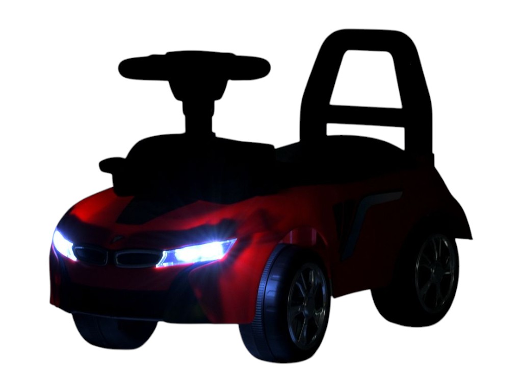 Толокар-каталка M 6155-3, музика, світло, червоний, Bambi Racer