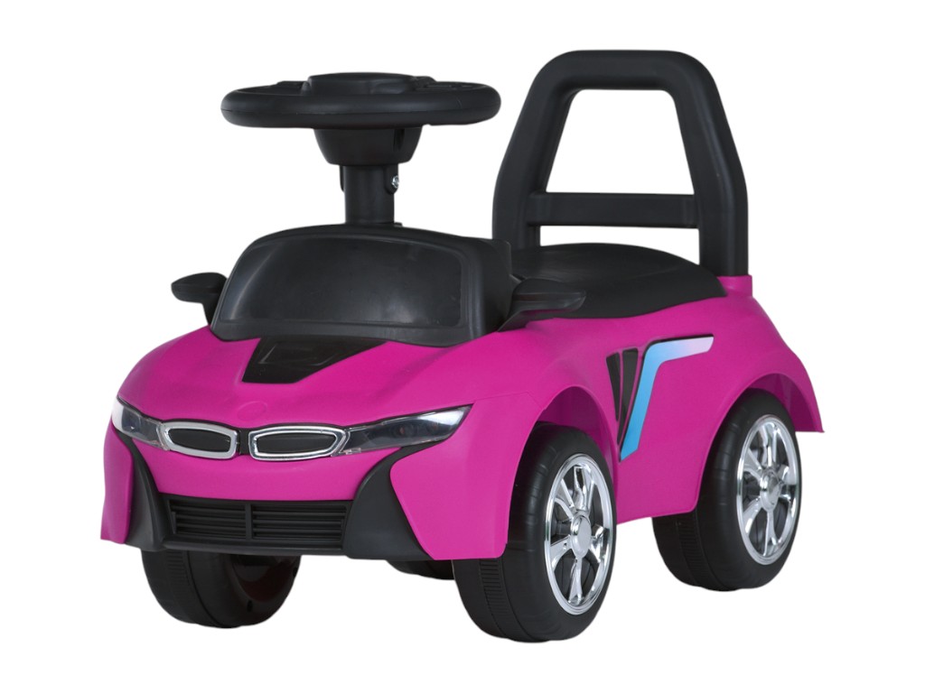 Толокар-каталка M 6155-8, музика, світло, рожевий, Bambi Racer