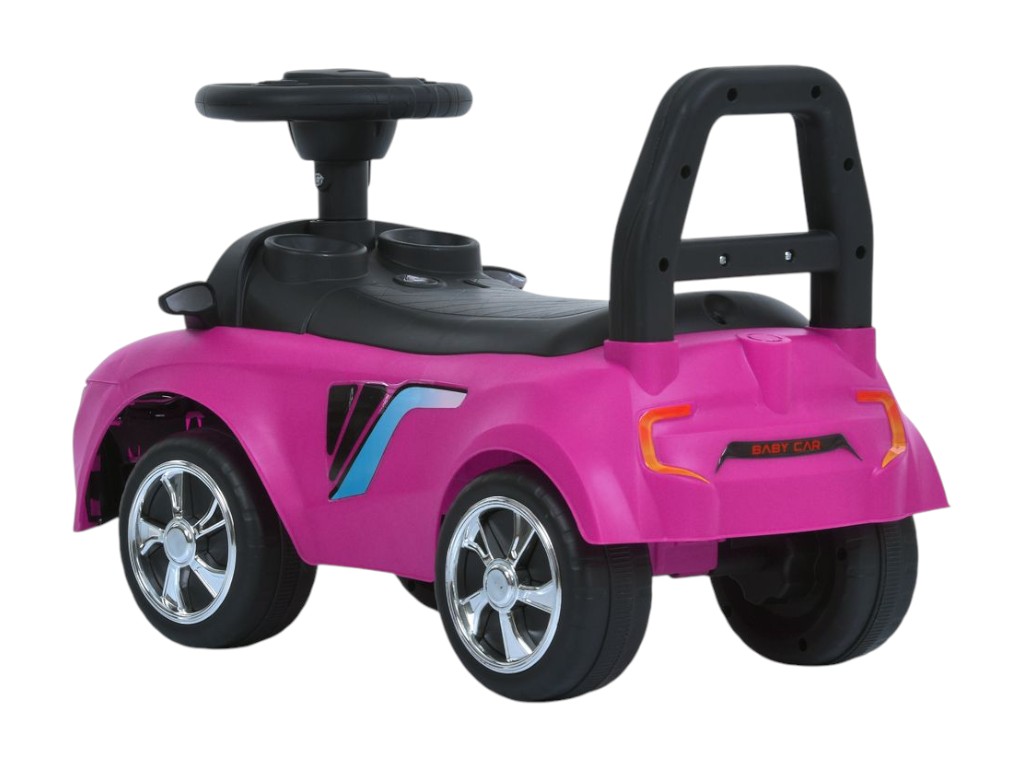Толокар-каталка M 6155-8, музика, світло, рожевий, Bambi Racer