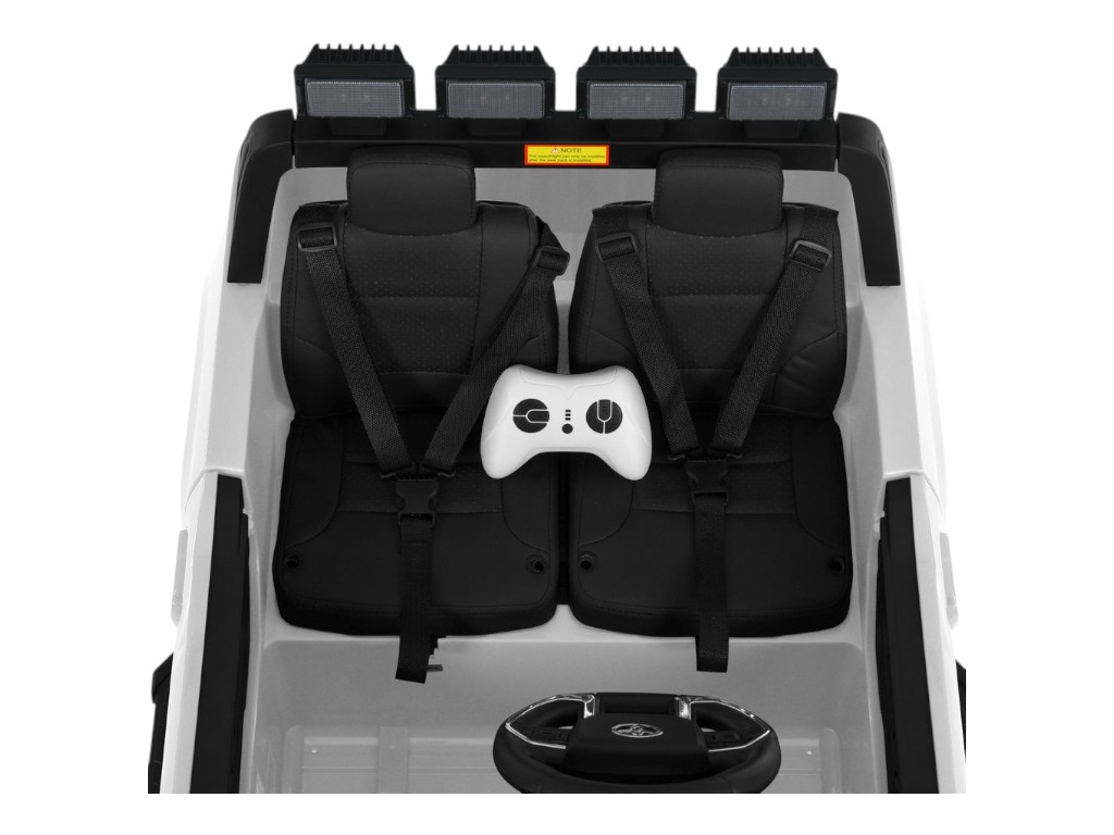 Детский электромобиль Джип M 6192EBLR-1(24V), 2 мотора 200W, 1акум24V5AH, белый, Bambi Racer