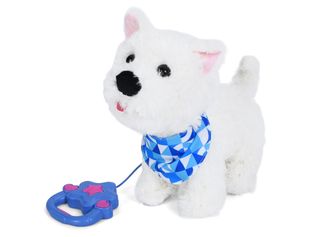 Интерактивная мягкая игрушка Cute&Furry Пушистые друзья с поводком, 4 вида