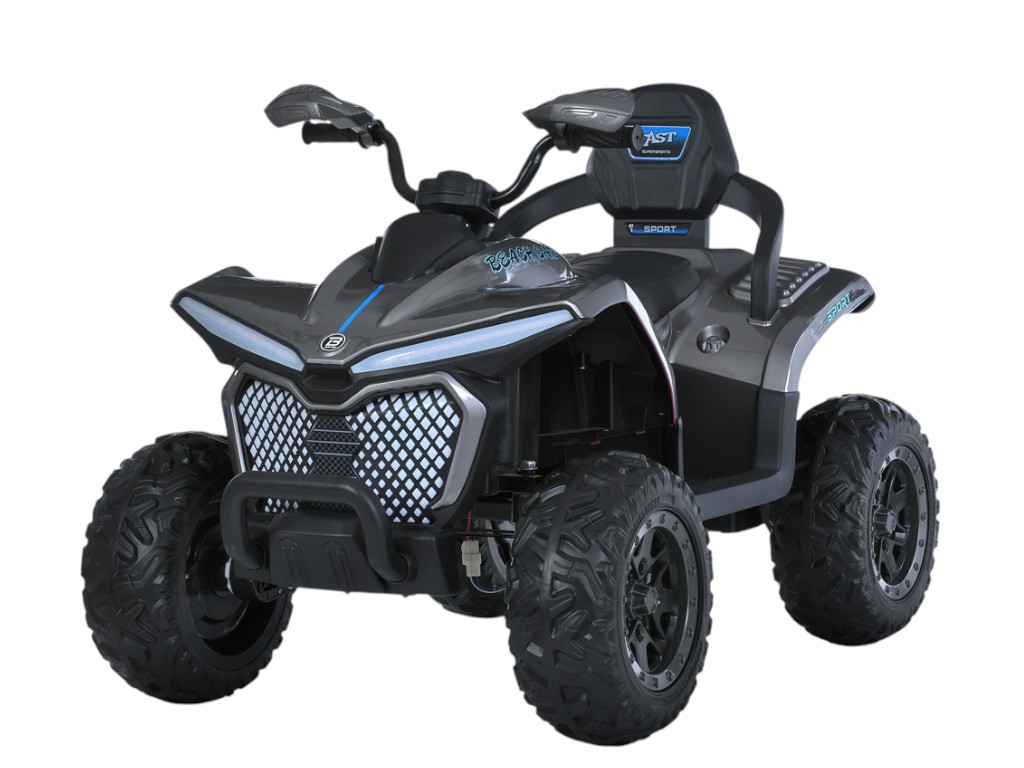 Электроквадроцикл, M 6222EBLRS-11, музыка и Bluetooth, серый, Bambi Racer