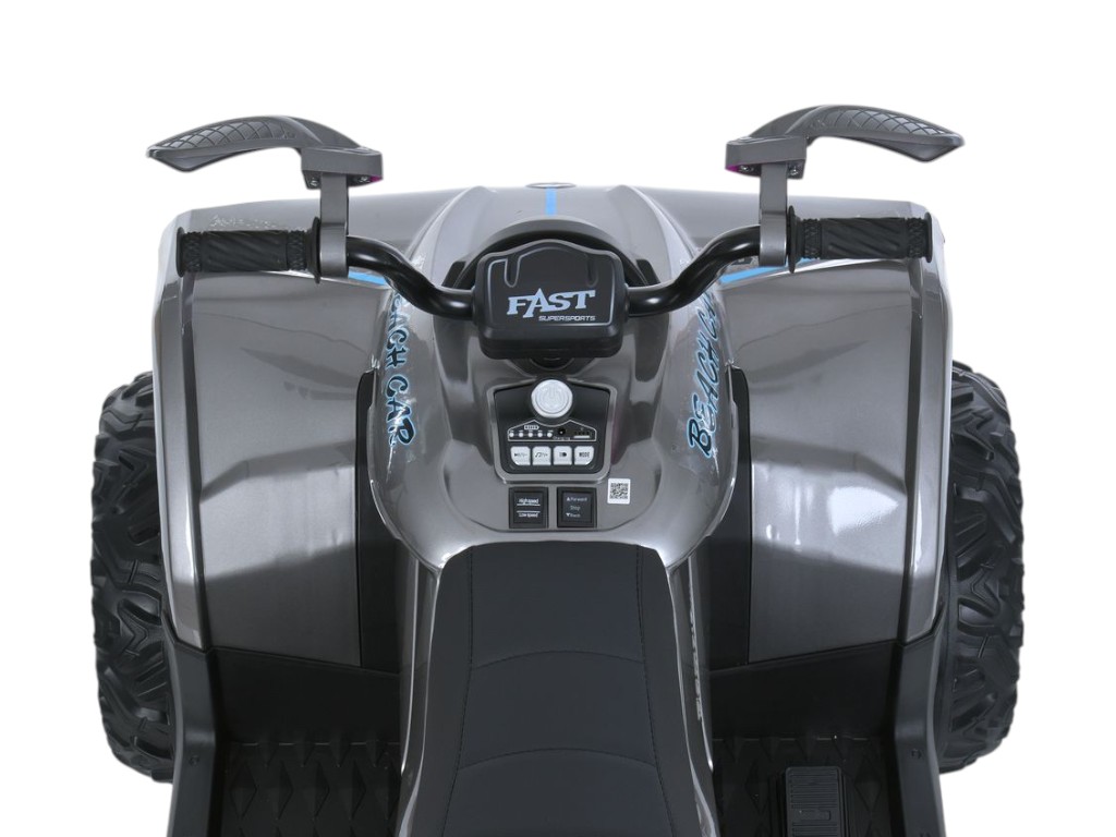 Электроквадроцикл, M 6222EBLRS-11, музыка и Bluetooth, серый, Bambi Racer