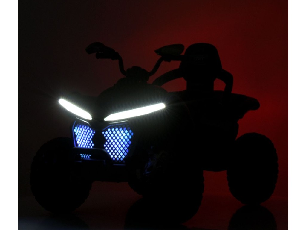 Электроквадроцикл, M 6222EBLRS-11, музыка и Bluetooth, серый, Bambi Racer