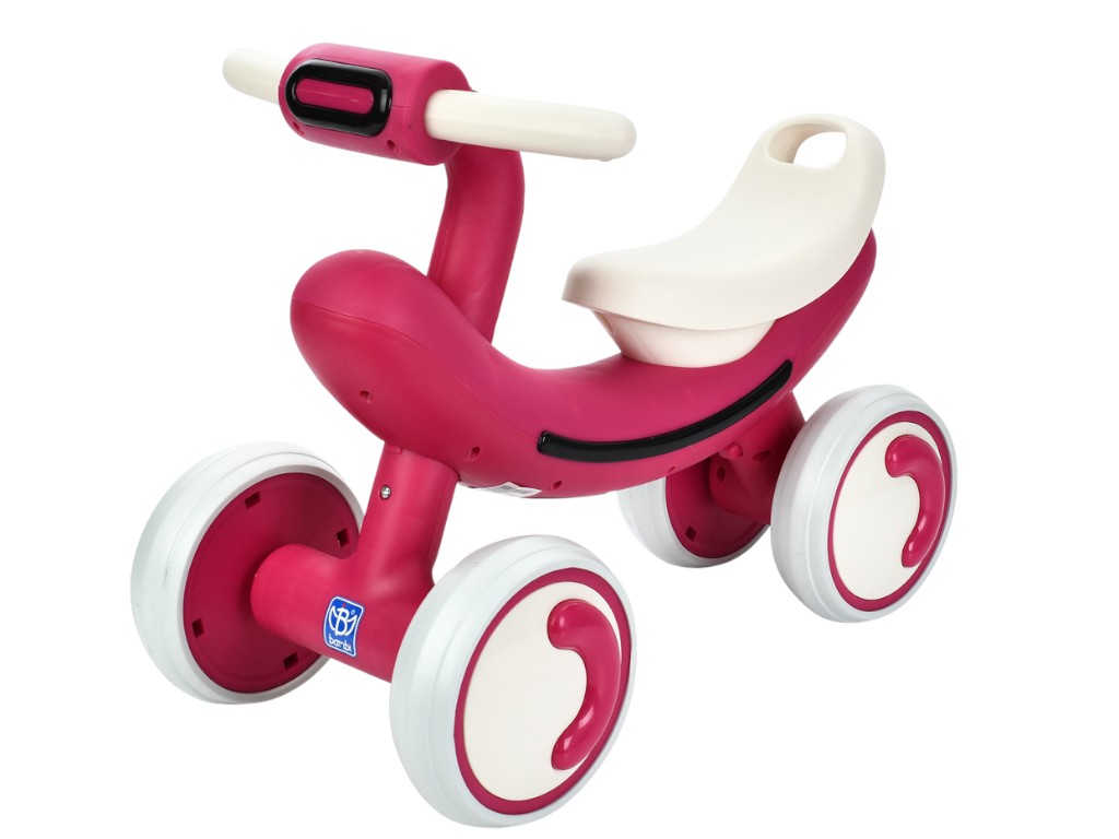 Толокар-каталка M 6239E-8, EVA колеса, музика, світло, рожевий, Bambi Racer