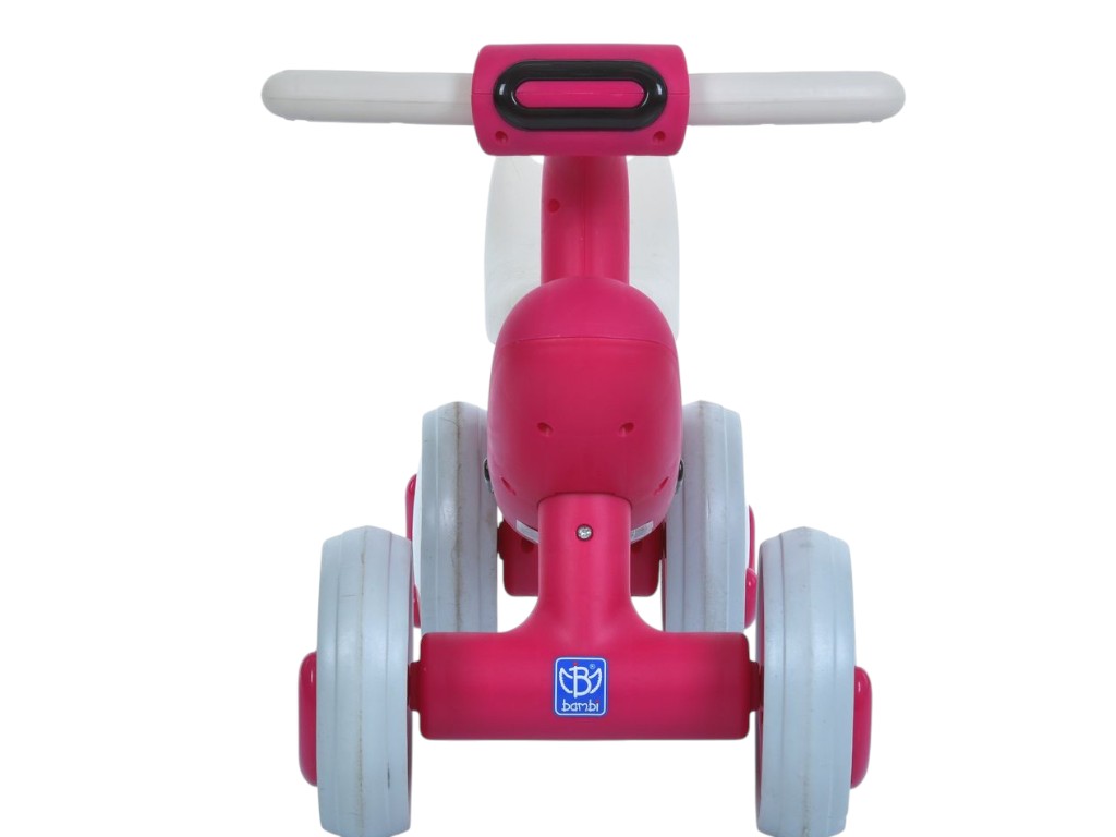 Толокар-каталка M 6239E-8, EVA колеса, музика, світло, рожевий, Bambi Racer