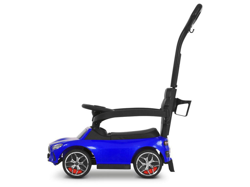 Каталка-толокар M 6255EL-4, музика, світло, підсклянник, MP3, Bluetooth, синій