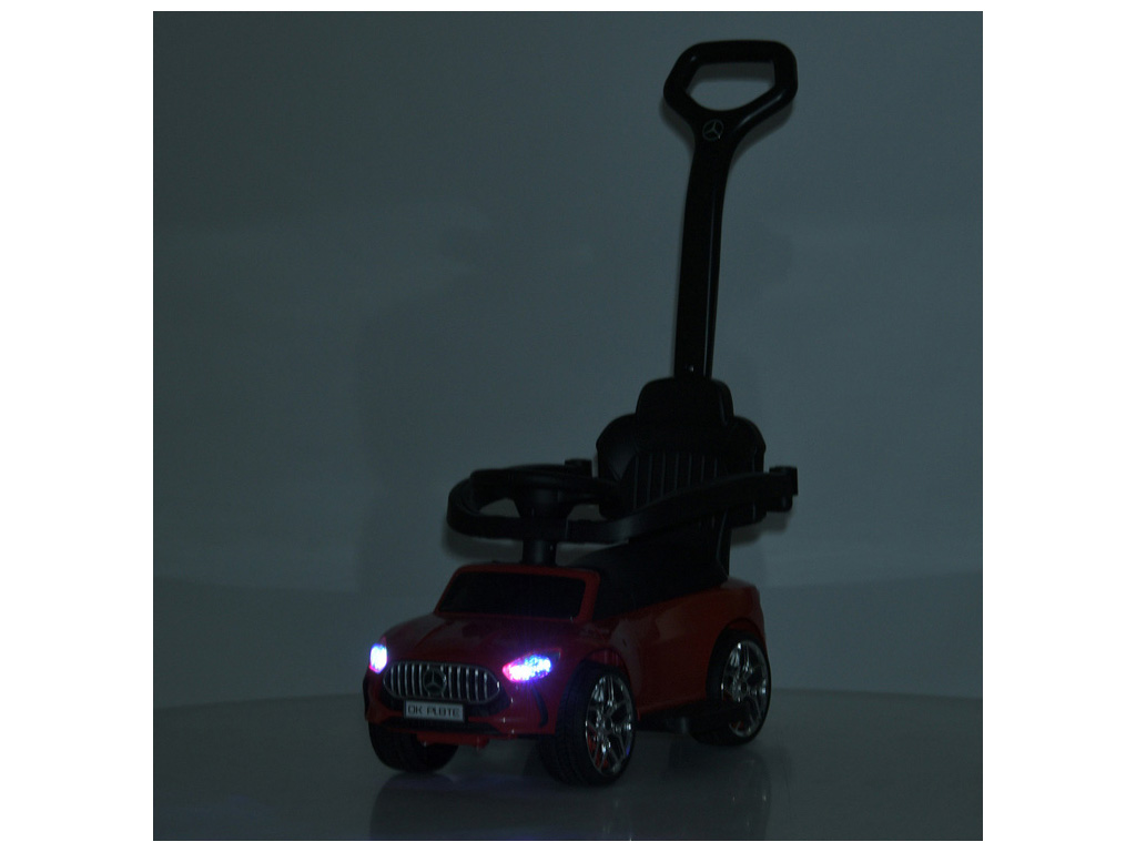 Каталка-толокар M 6255EL-4, музика, світло, підсклянник, MP3, Bluetooth, синій