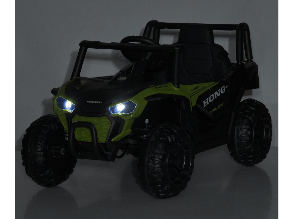 Електромобіль, M 6258EBLR-5 зелений, 2 мотори 35w, 12v7ah, Bambi Racer