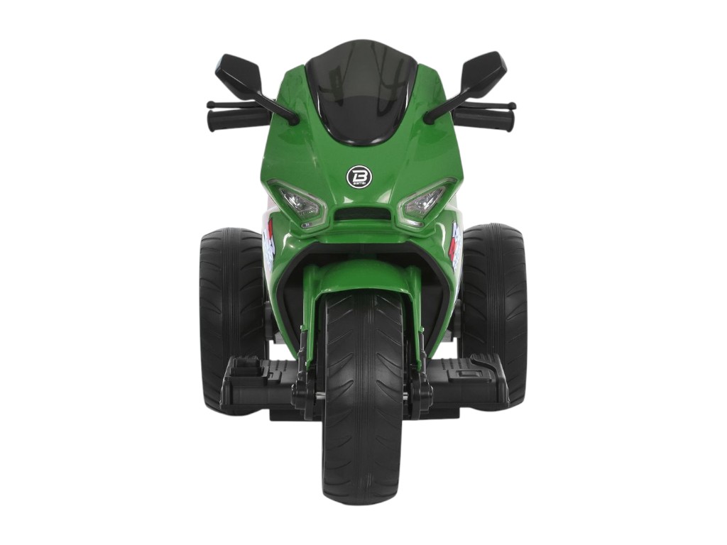Електромотоцикл дитячий M 6265EL-5, зелений, зі світлом, музикою та Bluetooth, Bambi Racer