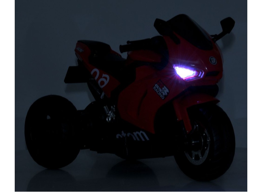 Електромотоцикл дитячий M 6265EL-5, зелений, зі світлом, музикою та Bluetooth, Bambi Racer