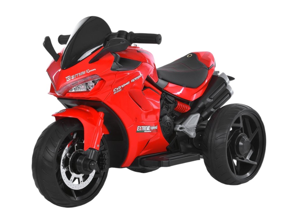 Электромотоцикл M 6266EL-3 красный электро Bambi Racer