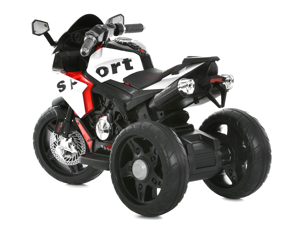 Электромотоцикл трехколесный Bambi Racer M 6267EL-3, 2х35W, 1х12V/4,5AH, USB, TF, Bluetooth
