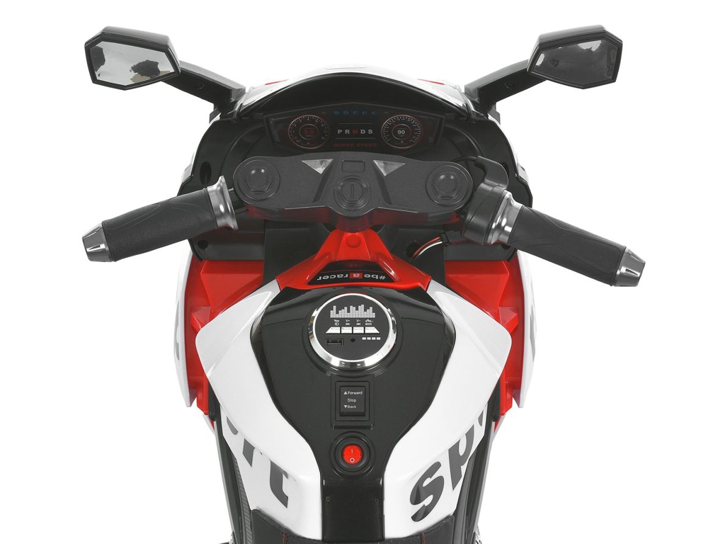 Электромотоцикл трехколесный Bambi Racer M 6267EL-3, 2х35W, 1х12V/4,5AH, USB, TF, Bluetooth