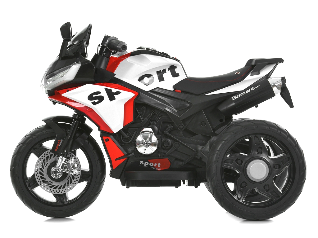 Электромотоцикл трехколесный Bambi Racer M 6267EL-3, 2х35W, 1х12V/4,5AH, USB, TF, Bluetooth