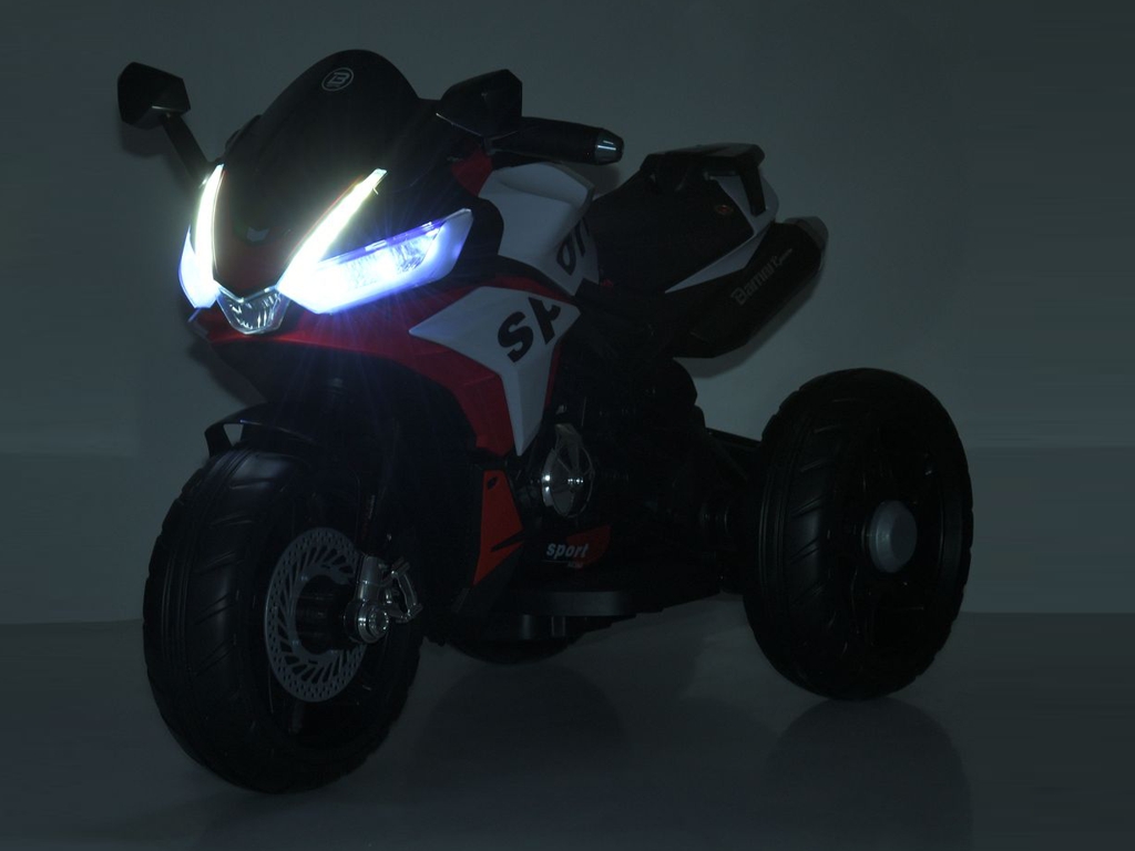 Электромотоцикл трехколесный Bambi Racer M 6267EL-3, 2х35W, 1х12V/4,5AH, USB, TF, Bluetooth