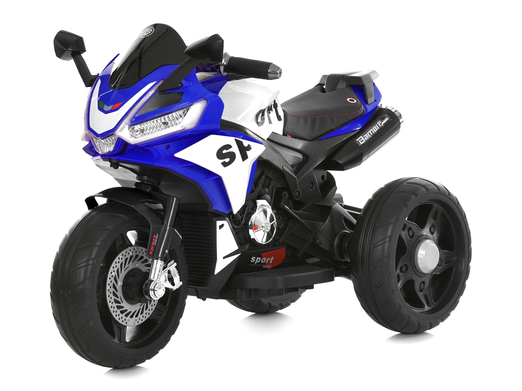 Электромотоцико Bambi Racer M 6267EL-4, 2х35W, 1х12V/4,5AH, USB, TF, BLUETOOTH, EVA колеса