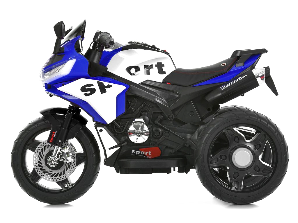 Электромотоцико Bambi Racer M 6267EL-4, 2х35W, 1х12V/4,5AH, USB, TF, BLUETOOTH, EVA колеса