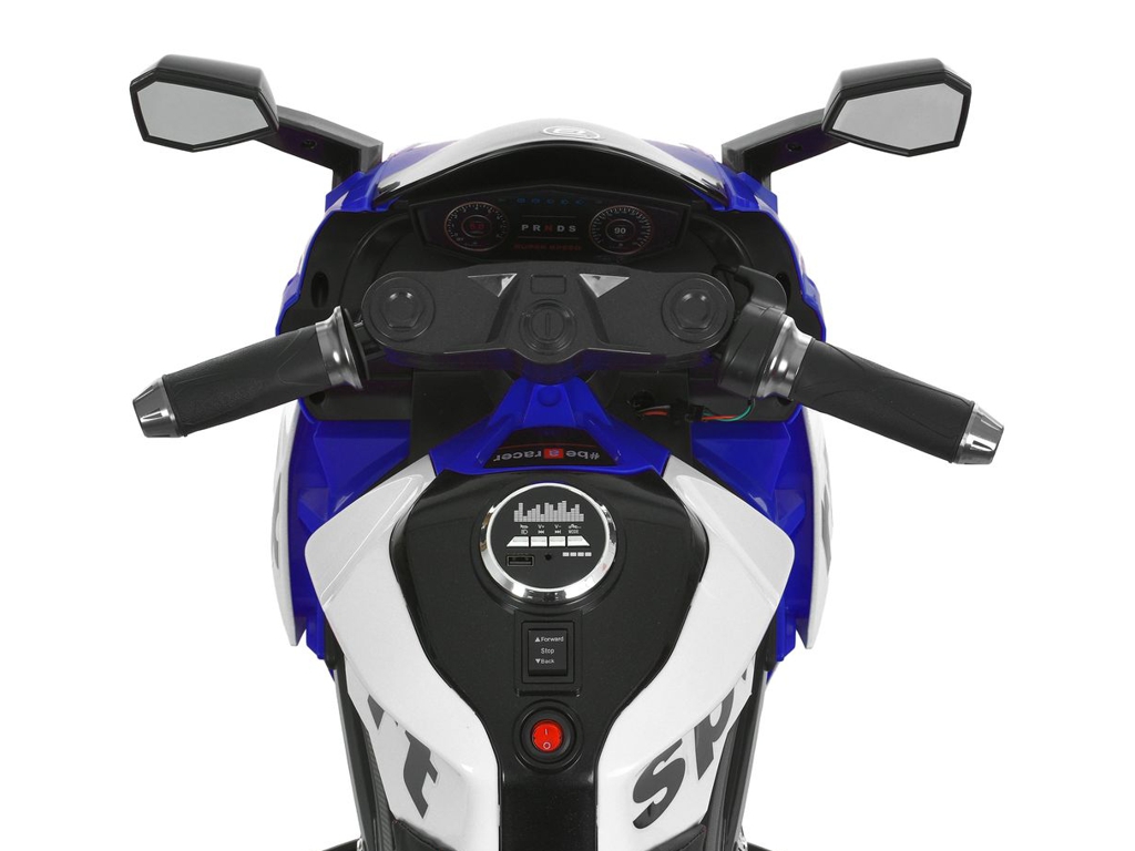 Электромотоцико Bambi Racer M 6267EL-4, 2х35W, 1х12V/4,5AH, USB, TF, BLUETOOTH, EVA колеса